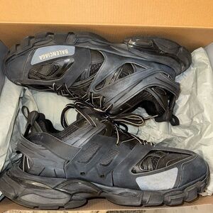 Balenciaga Men's Black Sneakers